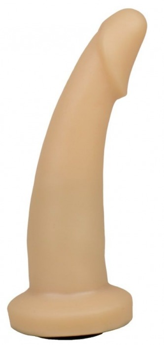 Телесная гладкая насадка Harness - 14,7 см. - LOVETOY (А-Полимер) - купить с доставкой в Кисловодске