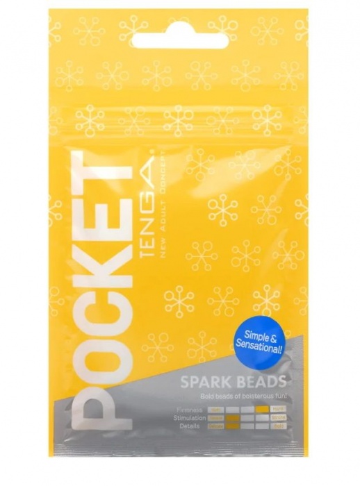 Карманный мастурбатор Spark Beads - Tenga - в Кисловодске купить с доставкой