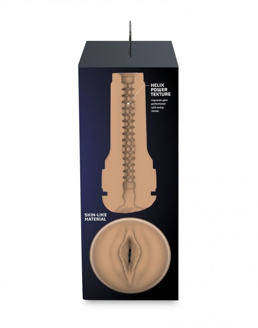 Телесный мастурбатор-вагина Feel Stroker - Kiiroo - в Кисловодске купить с доставкой