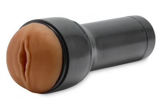 Коричневый мастурбатор-вагина Feel Stroker - Kiiroo - в Кисловодске купить с доставкой