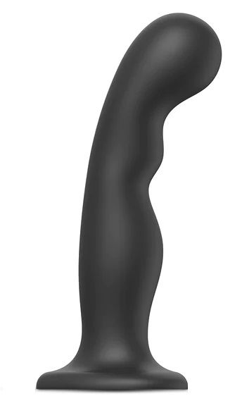 Черная насадка Strap-On-Me Dildo Plug P G size XXL - Strap-on-me - купить с доставкой в Кисловодске