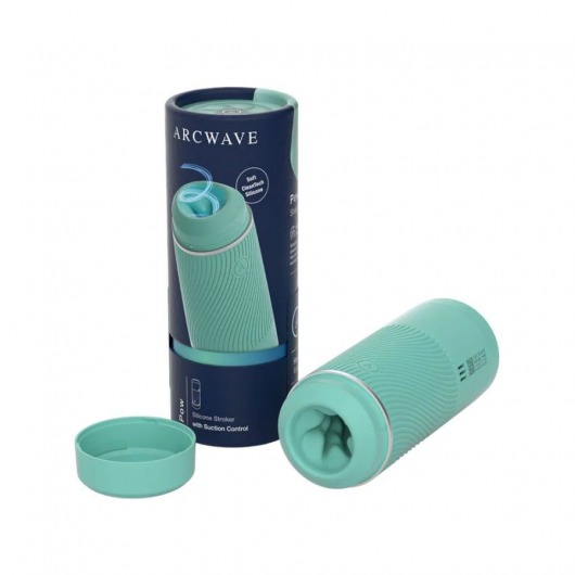 Мятный мастурбатор с контролем всасывания Arcwave Pow Stroker - Arcwave - в Кисловодске купить с доставкой