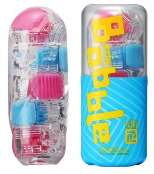 Мастурбатор Tenga Bobble Crazy Cubes - Tenga - в Кисловодске купить с доставкой