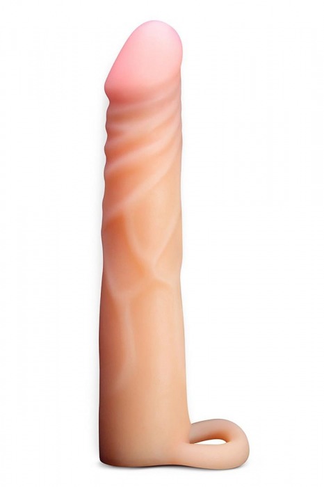 Телесная насадка на пенис Cock Xtender - 17,7 см. - Blush Novelties - в Кисловодске купить с доставкой
