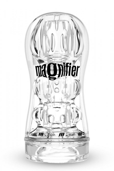 Прозрачный мастурбатор Soft and Wet Magnifier - Blush Novelties - в Кисловодске купить с доставкой