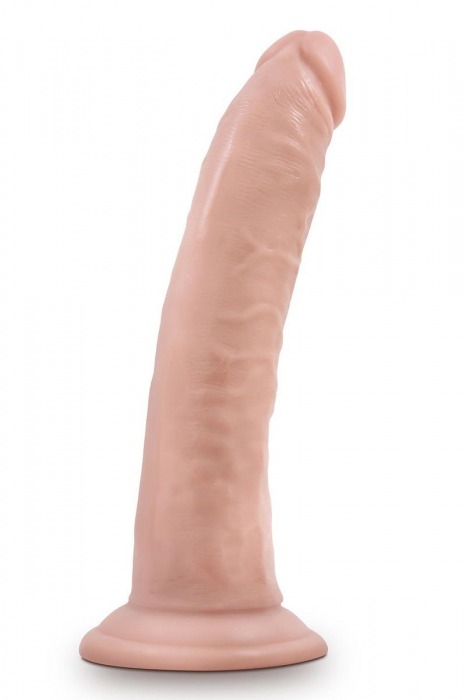 Телесный фаллоимитатор-реалистик 7 Inch Posable Dildo - 19 см. - Blush Novelties