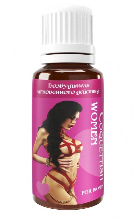Возбудитель мгновенного действия Coquettish Women - 30 мл. - Миагра - купить с доставкой в Кисловодске