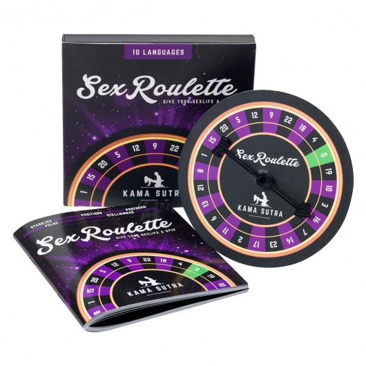 Настольная игра-рулетка Sex Roulette Kamasutra - Tease&Please - купить с доставкой в Кисловодске