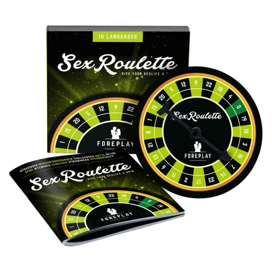 Настольная игра-рулетка Sex Roulette Foreplay - Tease&Please - купить с доставкой в Кисловодске