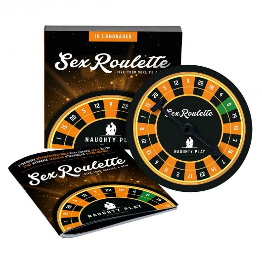 Настольная игра-рулетка Sex Roulette Naughty Play - Tease&Please - купить с доставкой в Кисловодске