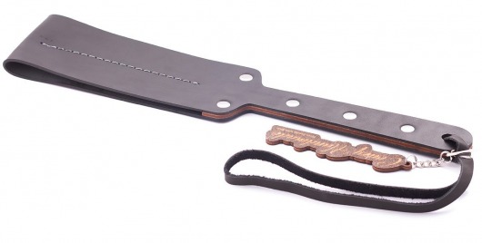 Гладкий мягкий удлиненный пэддл с заклепками - 32 см. - Crazy Handmade - купить с доставкой в Кисловодске