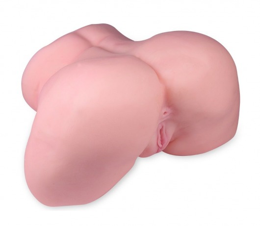 Реалистичный мастурбатор-полуторс с 2 рабочими отверстиями - S-HANDE - в Кисловодске купить с доставкой