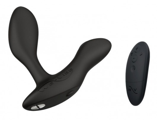 Черный анальный вибратор We-Vibe Vector+ - We-vibe - в Кисловодске купить с доставкой