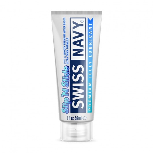 Лубрикант-желе на водной основе Premium Jelly Lubricant - 59 мл. - Swiss navy - купить с доставкой в Кисловодске