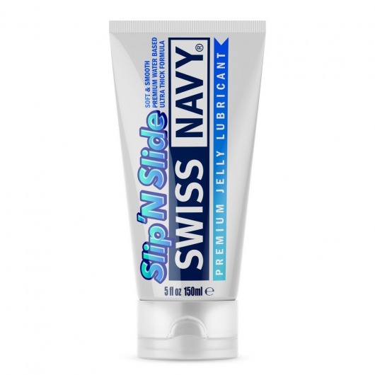 Лубрикант-желе на водной основе Premium Jelly Lubricant - 150 мл. - Swiss navy - купить с доставкой в Кисловодске