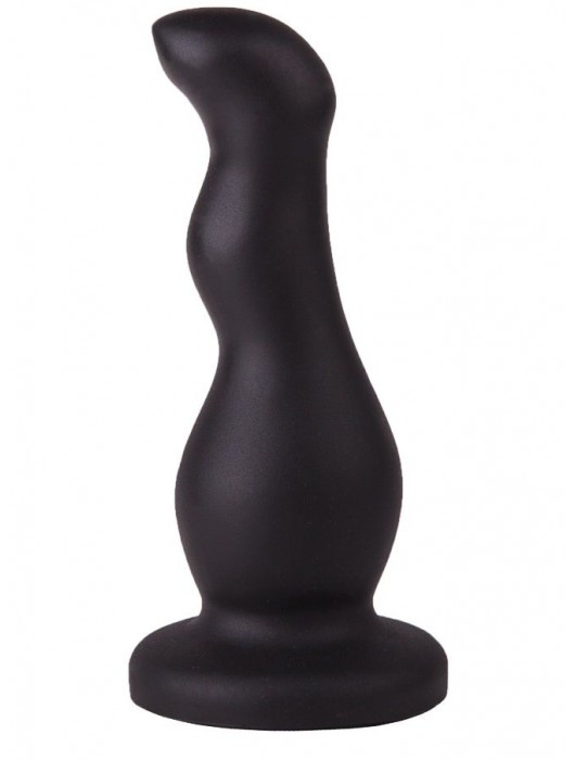 Чёрный анальный стимулятор для массажа простаты - 13,5 см. - LOVETOY (А-Полимер) - в Кисловодске купить с доставкой