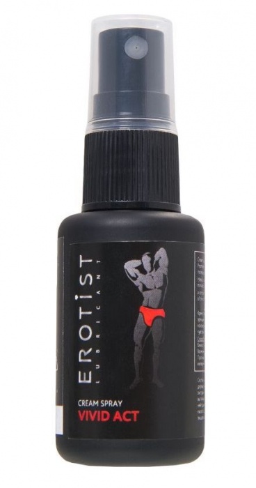 Возбуждающий крем-спрей для мужчин Erotist Vivid Act - 30 мл. - Erotist Lubricants - купить с доставкой в Кисловодске