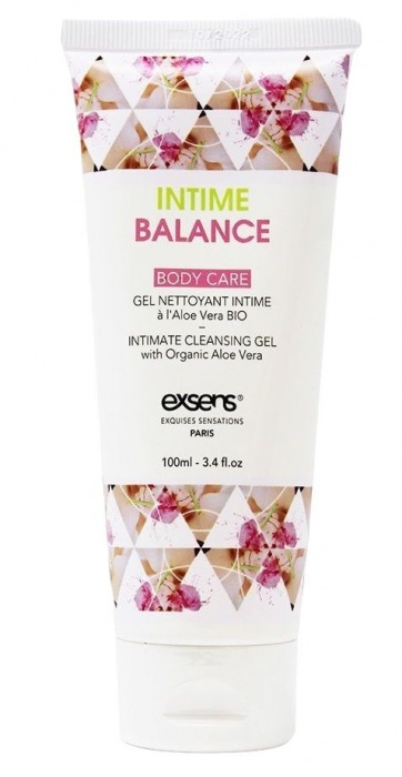 Интимный очищающий гель Intime Balance - 100 мл. - Exsens - купить с доставкой в Кисловодске