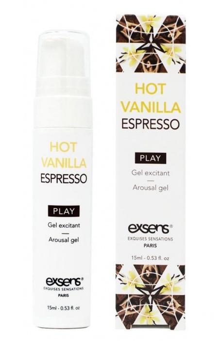 Возбуждающий гель Hot Vanilla Espresso Arousal Gel - 15 мл. - Exsens - купить с доставкой в Кисловодске