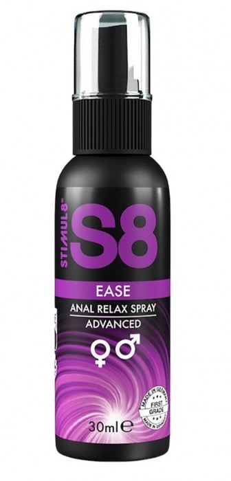 Расслабляющий анальный спрей S8 Ease Anal Relax Spray - 30 мл. - Stimul8 - купить с доставкой в Кисловодске