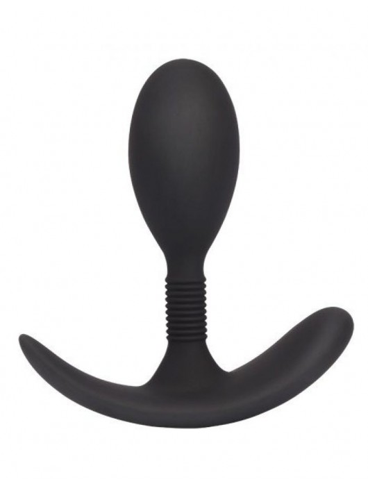 Черная анальная втулка Anal Play Plug S - 8,6 см. - Chisa