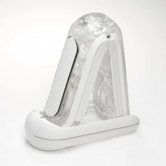 Белый мастурбатор Tenga Flip Zero Gravity с вибрацией - Tenga - в Кисловодске купить с доставкой