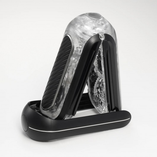 Черный мастурбатор Tenga Flip Zero Gravity с вибрацией - Tenga - в Кисловодске купить с доставкой