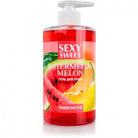 Гель для душа Sexy Sweet Watermelon Melon с ароматом арбуза, дыни и феромонами - 430 мл. -  - Магазин феромонов в Кисловодске