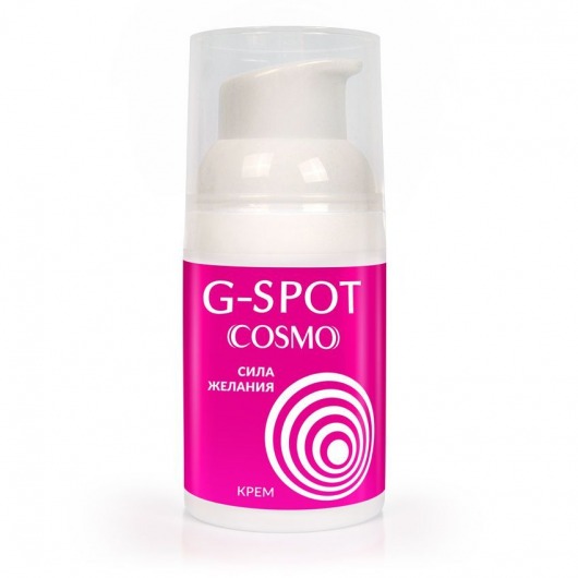 Стимулирующий интимный крем для женщин Cosmo G-spot - 28 гр. - Биоритм - купить с доставкой в Кисловодске
