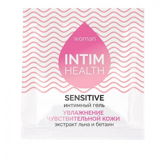 Саше интимного геля на водной основе Intim Health Sensitive - 3 гр. - Биоритм - купить с доставкой в Кисловодске