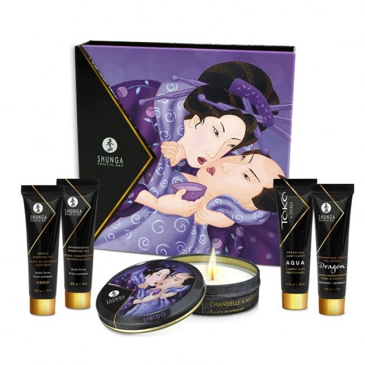 Подарочный набор Geishas secret из 5 предметов - Shunga - купить с доставкой в Кисловодске