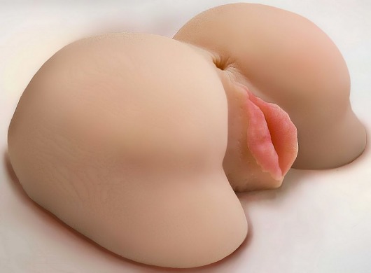 Реалистичный мастурбатор в виде пышной попки из киберкожи - LOVETOY (А-Полимер) - в Кисловодске купить с доставкой