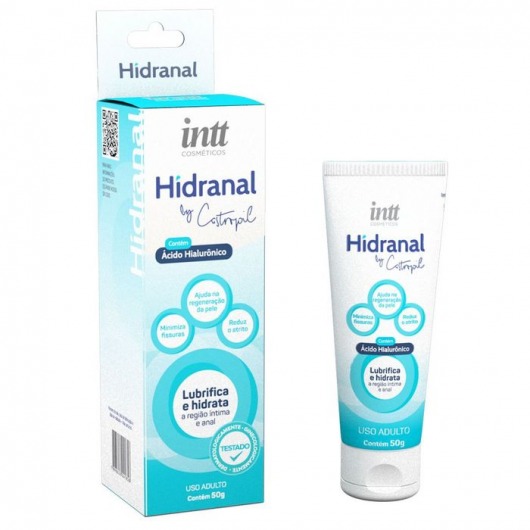 Лубрикант на водной основе Hidranal с гиалуроновой кислотой - 50 гр. - INTT - купить с доставкой в Кисловодске