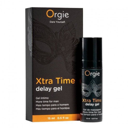 Продлевающий гель Orgie Xtra Time Delay Gel - 15 мл. - ORGIE - купить с доставкой в Кисловодске