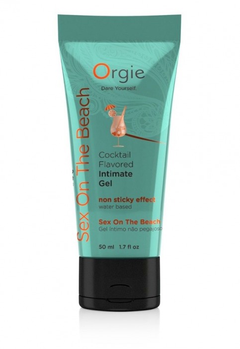 Съедобный интимный гель Orgie Lube Tube Cocktail Sex On The Beach - 50 мл. - ORGIE - купить с доставкой в Кисловодске