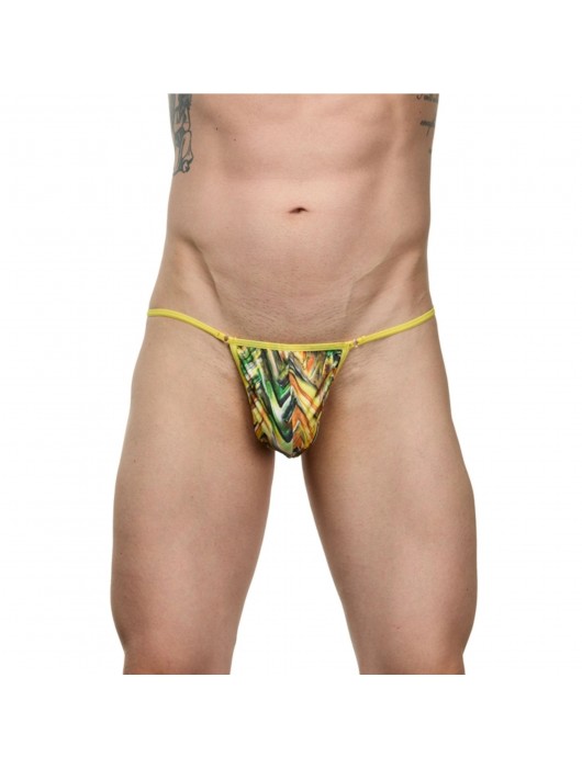 Мужские принтованные трусы-тонги - La Blinque купить с доставкой