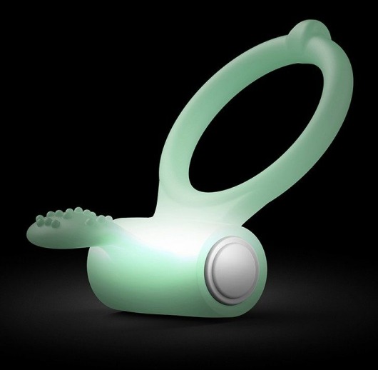 Светящееся в темноте эрекционное виброкольцо Power Clit - Dorcel - в Кисловодске купить с доставкой