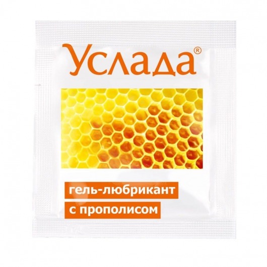 Гель-лубрикант «Услада с прополисом» - 3 гр. - Биоритм - купить с доставкой в Кисловодске