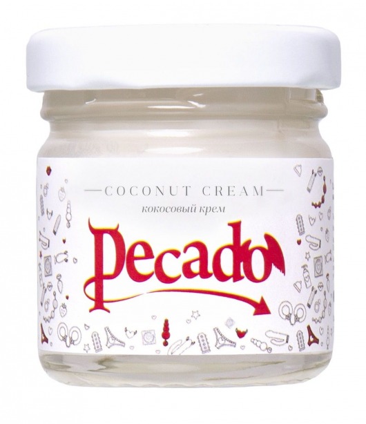Массажная свеча Сoconut Cream - 35 мл. - Pecado - купить с доставкой в Кисловодске