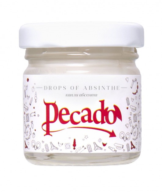 Массажная свеча Drops Of Absinthe - 35 мл. - Pecado - купить с доставкой в Кисловодске