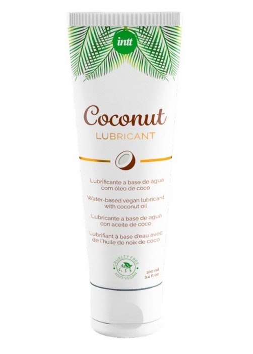 Веганская смазка на водной основе Coconut Lubricant - 100 мл. - INTT - купить с доставкой в Кисловодске