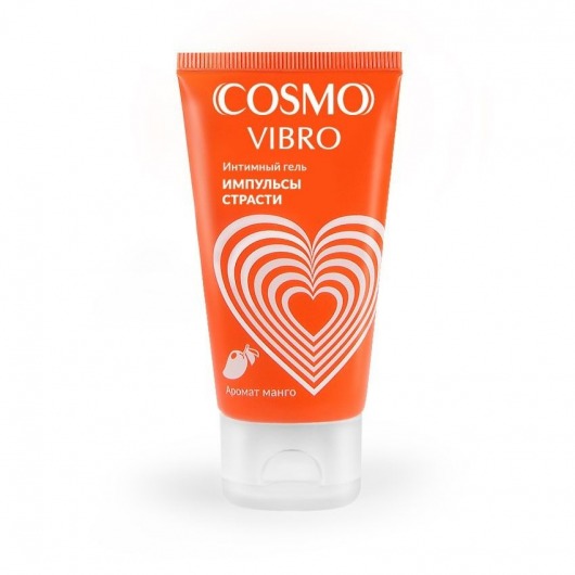 Возбуждающий интимный гель Cosmo Vibro с ароматом манго - 50 гр. - Биоритм - купить с доставкой в Кисловодске