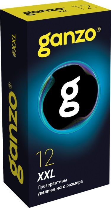 Презервативы увеличенного размера Ganzo XXL - 12 шт. - Ganzo - купить с доставкой в Кисловодске
