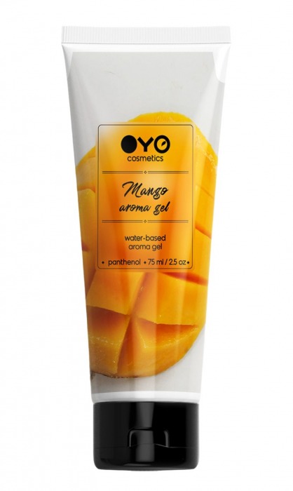 Лубрикант на водной основе OYO Aroma Gel Mango с ароматом манго - 75 мл. - OYO - купить с доставкой в Кисловодске