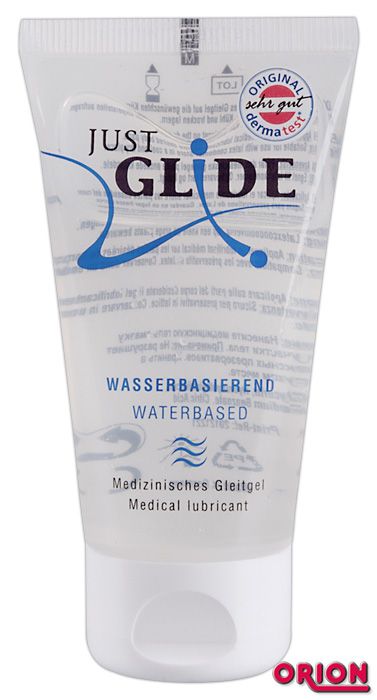 Вагинальная смазка на водной основе JUSTGLIDE - 50 мл. - Orion - купить с доставкой в Кисловодске