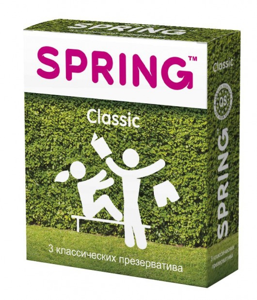 Классические презервативы SPRING CLASSIC - 3 шт. - SPRING - купить с доставкой в Кисловодске