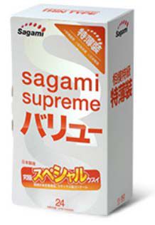 Ультратонкие презервативы Sagami Xtreme SUPERTHIN - 24 шт. - Sagami - купить с доставкой в Кисловодске