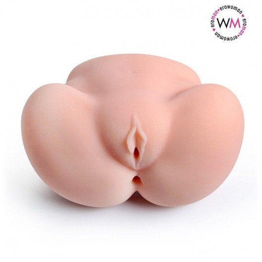 Реалистичный мастурбатор с двумя функциональными отверстиями - Erowoman-Eroman - в Кисловодске купить с доставкой