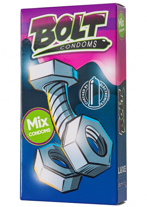 Набор презервативов Bolt Condoms - Luxe - купить с доставкой в Кисловодске