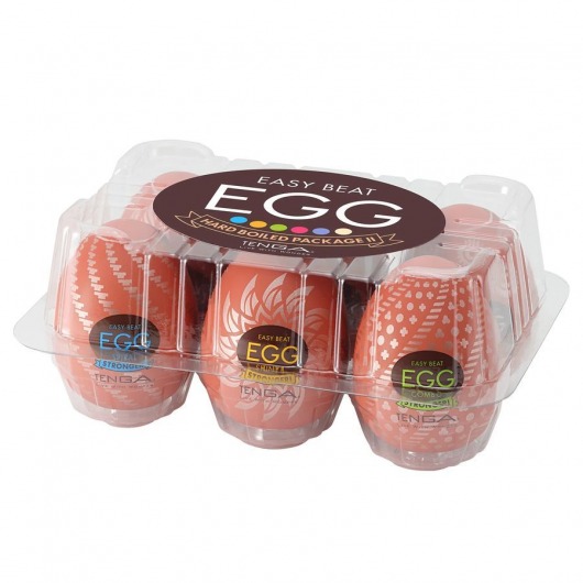 Набор из 6 мастурбаторов-яиц Tenga Egg Variety Pack V - Tenga - в Кисловодске купить с доставкой